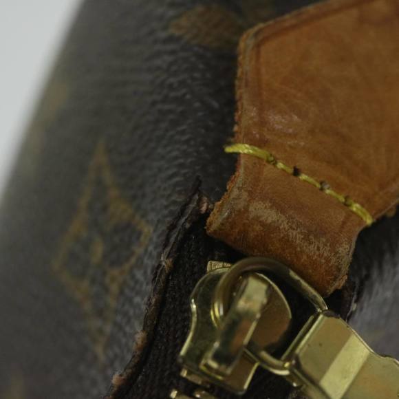 LOUIS VUITTON Monogram Pochette Cosmetic PM Cosmetic Pouch M47515 LV Auth 63417 - Picture 6 of 16